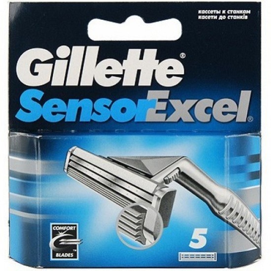 Gillette сменные кассеты Sensor Excel