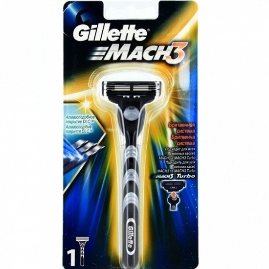 Gillette бритвенный станок Mach3 без подставки