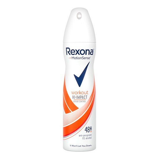 Rexona дезодорант спрей Workout высокоэффективный контроль запаха антиперспирант 150 мл