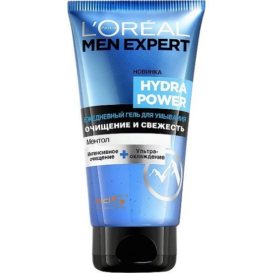 L'Oreal Men Expert Hydra Power гель для умывания Очищение и свежесть, 100 мл