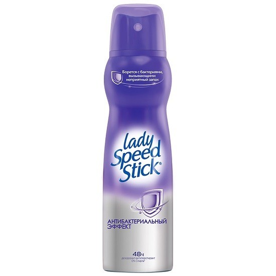 Lady Speed Stick дезодорант спрей Антибактериальный эффект антиперспирант 150 мл
