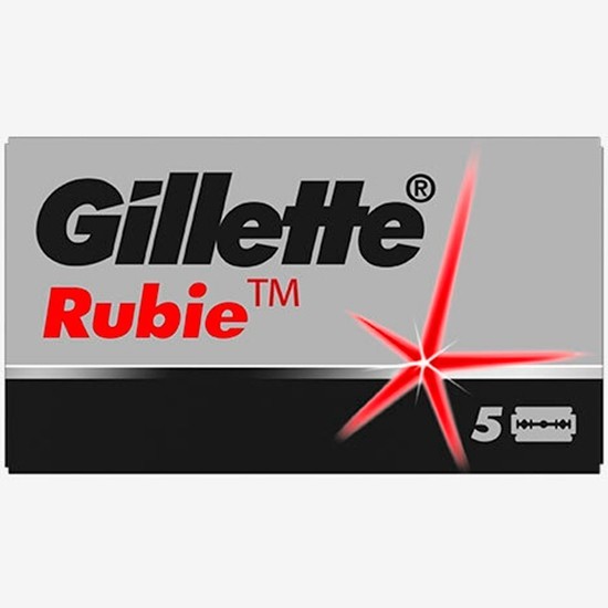 Двусторонние лезвия Gillette Rubie