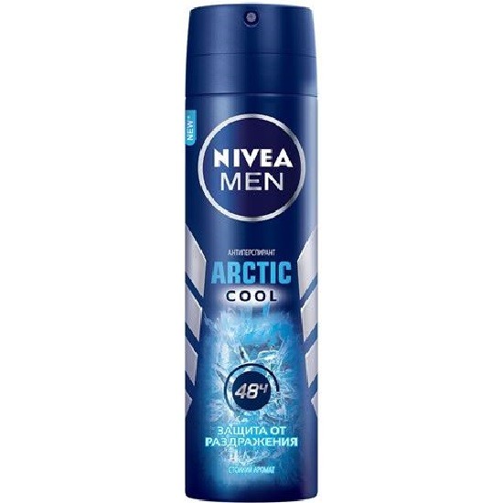Nivea Men дезодорант спрей Arctic Cool 150 мл (80032)