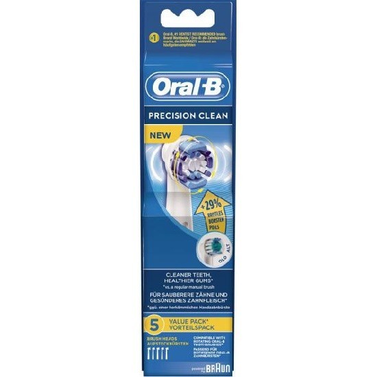 Oral-B насадки для электрической зубной щетки Precision Clean 5 штук